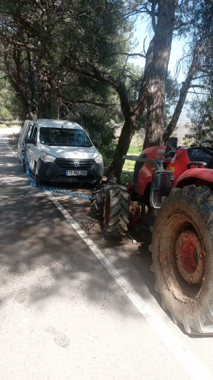 Germencik Ortaklar Aydın yönünde yol yardım